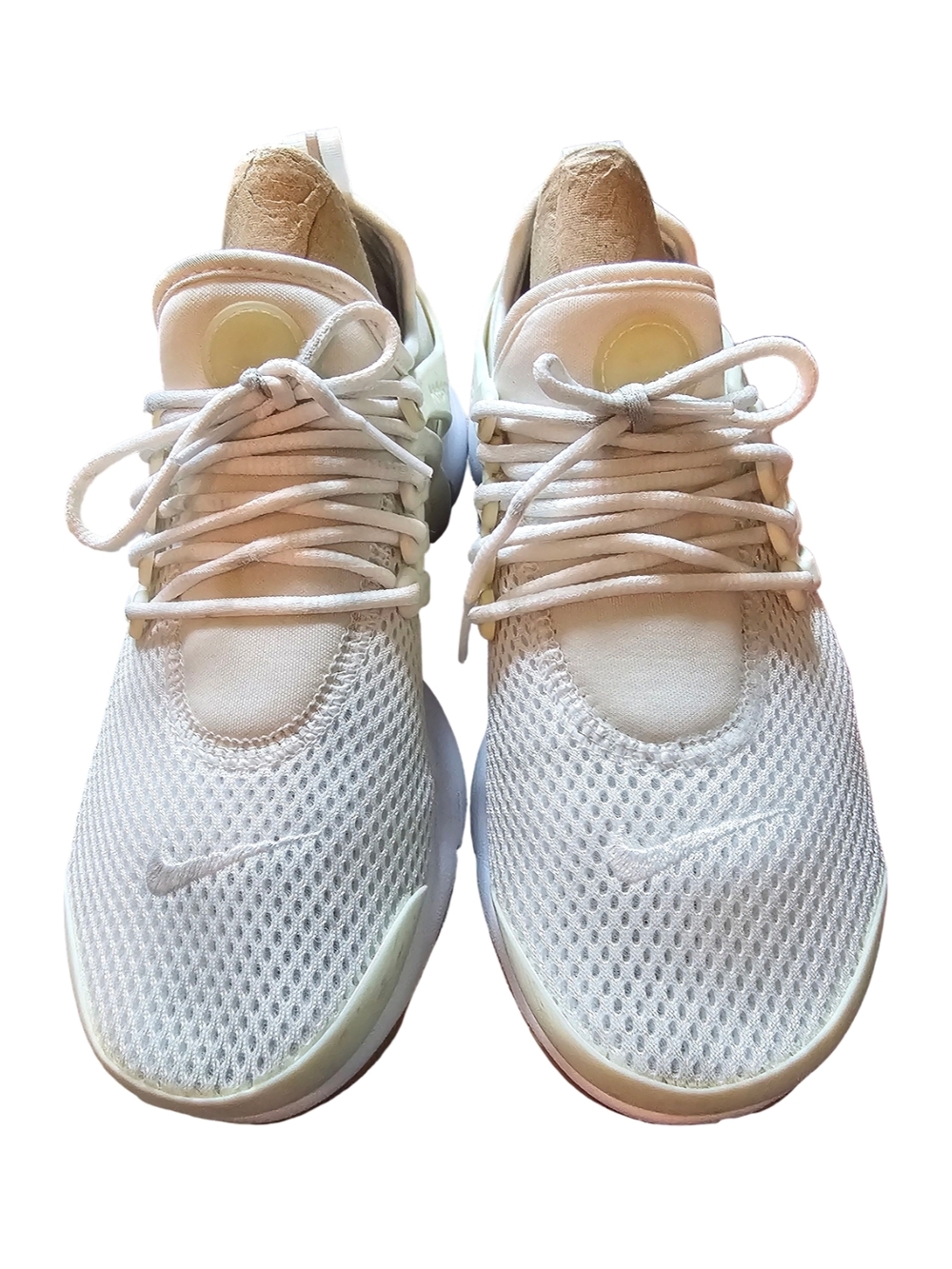 Nike Air Presto White Cream Sneakers Womens Size 7 Running Shoes